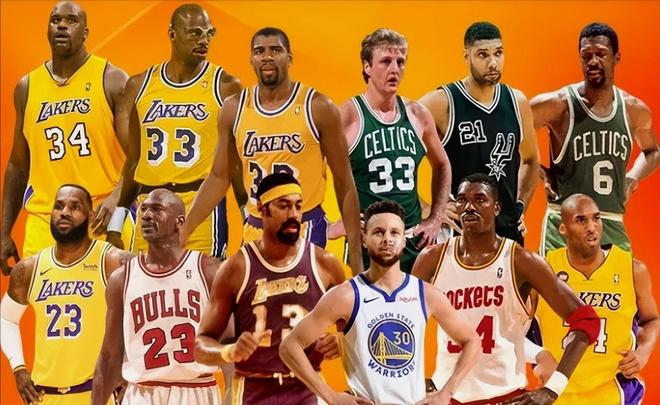 NBA历史排名2019，巨星闪耀，传奇永存